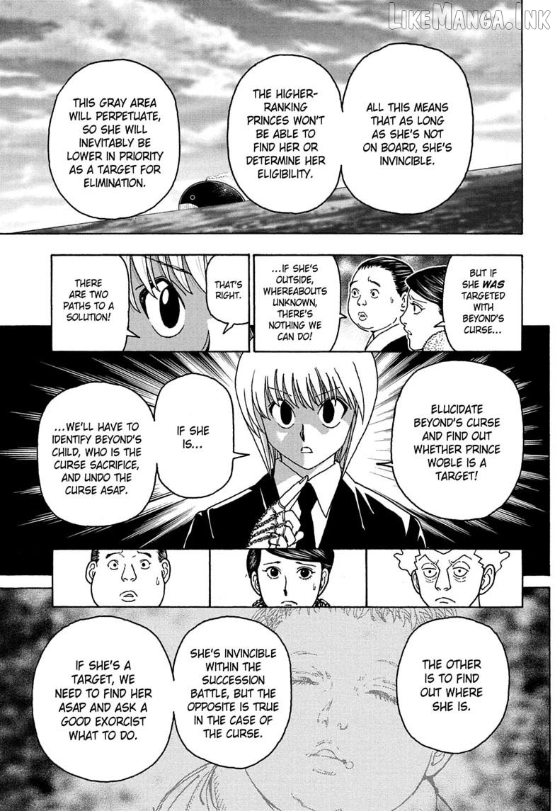 Hunter x Hunter, Chapter 414 image 15